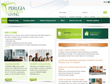 Tablet Screenshot of english.studentliving.eu
